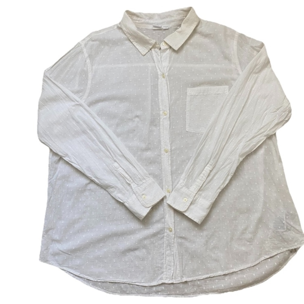 GAP | 100% Cotton Long Sleeve Button down Shirt XXL - Picture 3 of 14